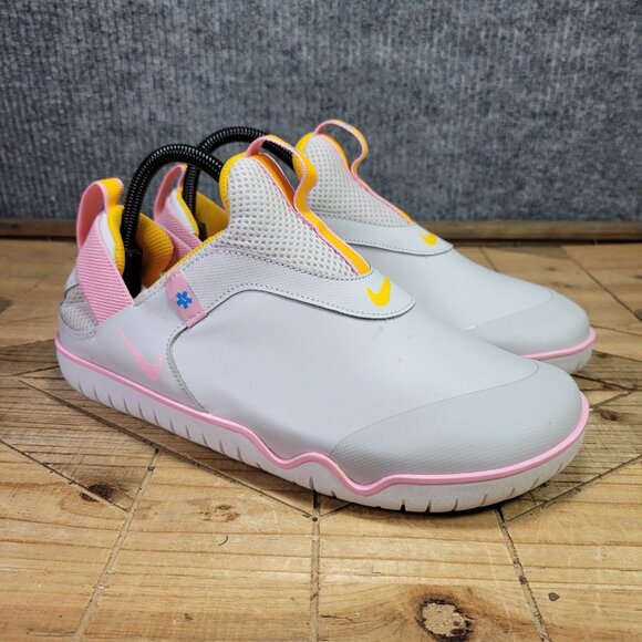 Nike Men's Zoom Pulse Vast Sz 8 Gray/Pink Nurse Medical Slip On Shoes CT1629-002 - Picture 1 of 11